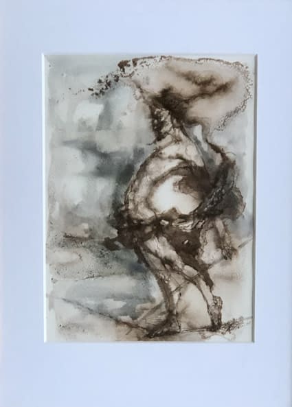 Image 1 of the artwork "Kötéltáncos/Seiltänzer" by Ruttkay Sándor on art24