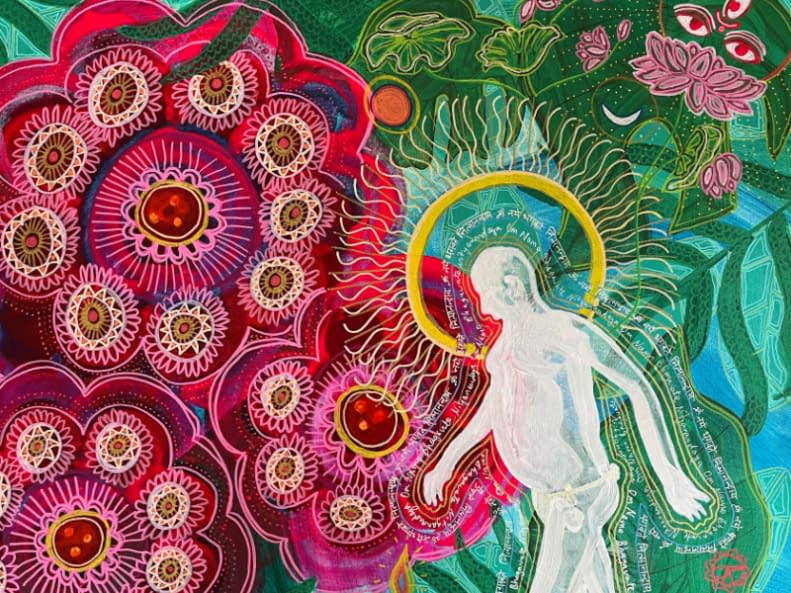 Image 1 of the artwork "Bhagawan Inner Sacred Jungle" by Mataji on art24