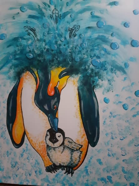 Foto 1 des Kunstwerks "Liebe gelingt immer" von Michelle Fleer auf art24