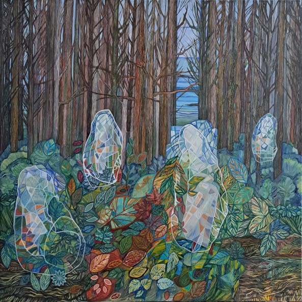 Image 1 of the artwork ""Herbstgeister"" by Katarzyna Knap KNAP_ART on art24