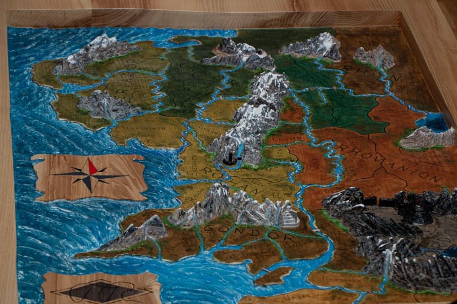 Foto 1 des Kunstwerks "Middle-earth 3D" von tr_artandcrafts auf art24