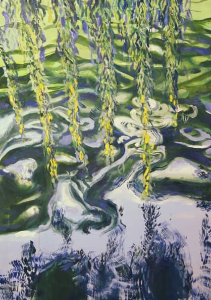 Image 1 of the artwork "Willow Tree over the Water" by Judit Flamich on art24