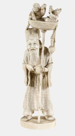 Foto 1 des Kunstwerks "Okimono/ Japanische Figur" von Artist Wanted auf art24