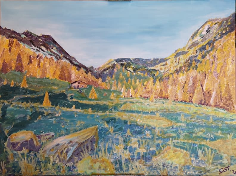 Foto 1 des Kunstwerks "Alp Zeznina" von Simon D. Streit auf art24
