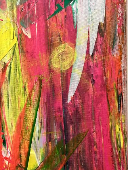 Photo 1 de l'œuvre "Feuerwerk der Gefühle" par Lara Milani sur art24