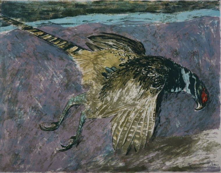 Image 1 of the artwork "Fasan" by Curt Manz on art24