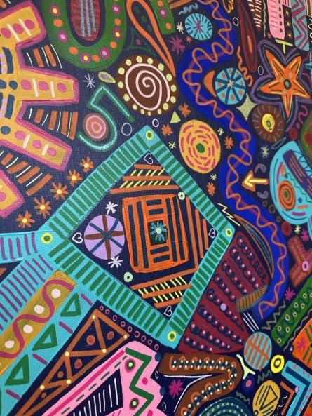 Foto 1 des Kunstwerks "Colorful forms" von PamKes auf art24