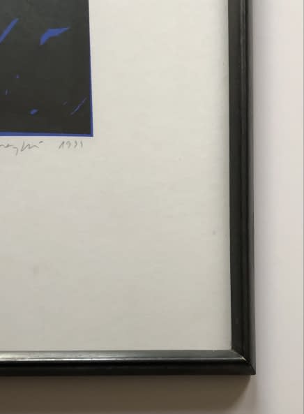 Image 1 of the artwork "A jó hírt hozó angyal  25/30 / Ein Engel mit guten Nachrichten 25/30" by János Aknay on art24