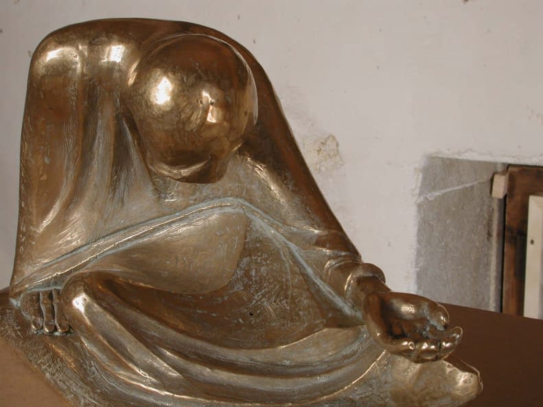 Image 1 of the artwork "Russische Bettlerin (nach Barlach)" by Knoll on art24
