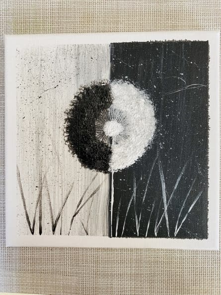 Photo 1 de l'œuvre "Pusteblume mit 2 Seiten" par Sere sur art24