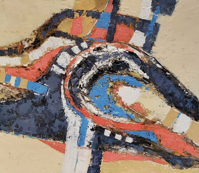 Foto 1 des Kunstwerks "Komposition I" von Christine Jost auf art24