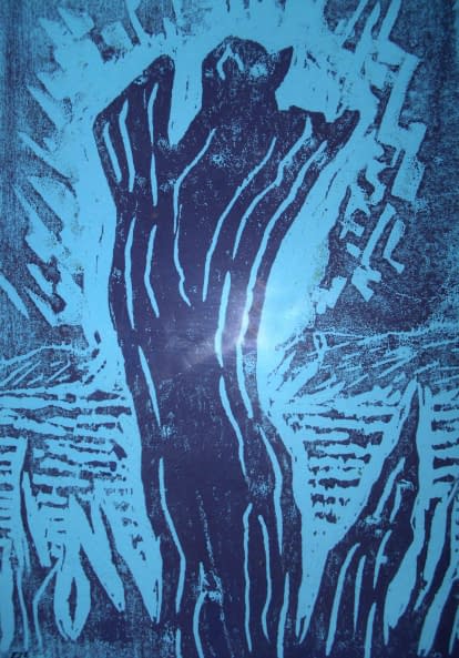 Image 1 of the artwork "Zyklus "Pappeln am Mechower See"" by Ebba Sakel on art24