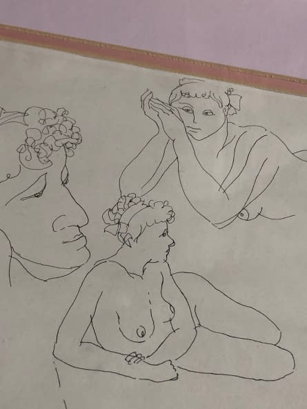 Image 1 of the artwork "Akt Tanulmány /Akt Studie" by Ruttkay Sándor on art24