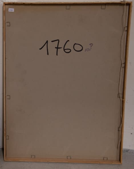 Image 1 of the artwork "Komposition auf Tapete" by Ettore Della Savina on art24