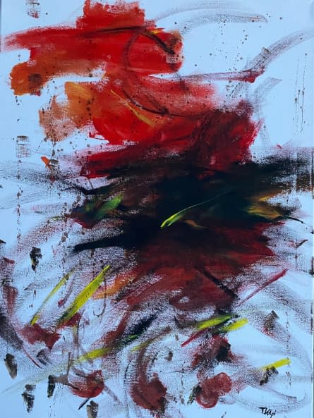 Photo 1 de l'œuvre "Strugle" par Tosca Volpi sur art24