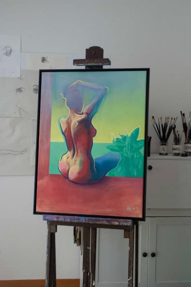Image 1 of the artwork "Figur 1" by Tobias Leuenberger on art24