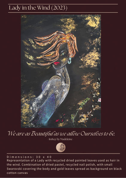Image 1 of the artwork "The Lady in the Wind" by Madeleine Farhoumand on art24