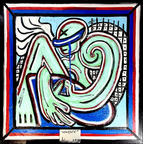 Image 1 of the artwork ""CELESTE" NR.108" by CAN OZAN CAGLI on art24