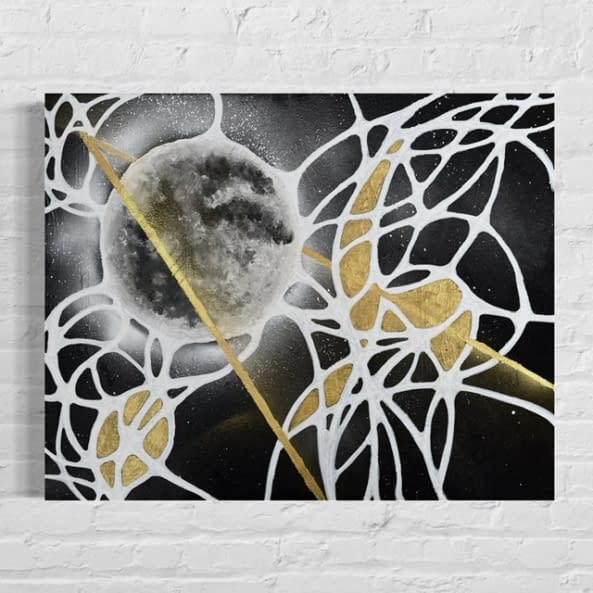 Foto 1 des Kunstwerks "Full Moon Energy" von SoulART LINDAbstrakt auf art24