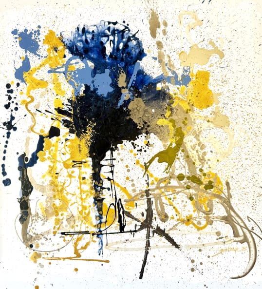 Image 1 of the artwork "EVEIL DES TENSIONS (période CONVERGENCE)" by GABAN on art24
