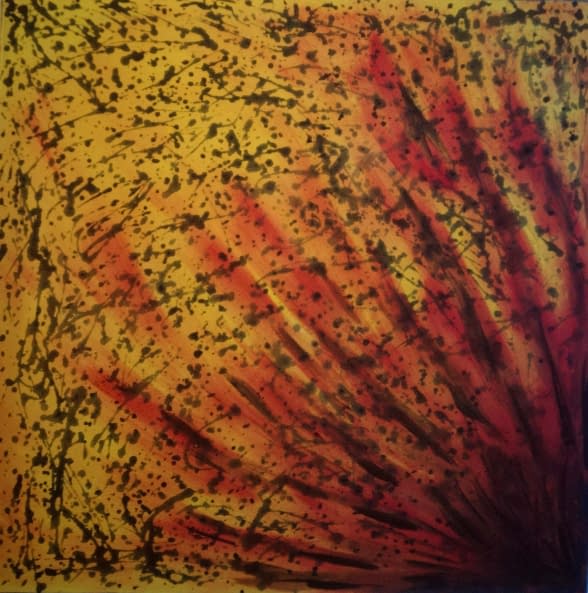 Foto 1 des Kunstwerks "Das grüne Feuerwerk" von Artana auf art24