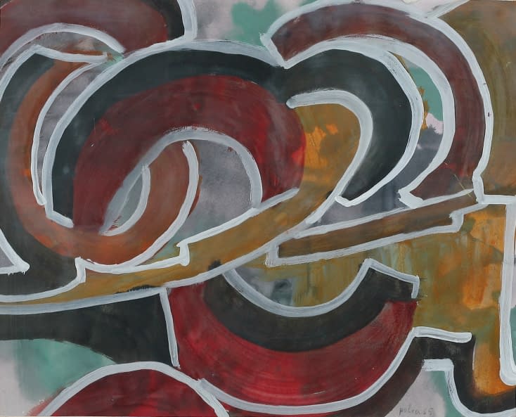 Image 1 of the artwork "Komposition" by Bruno Polver on art24