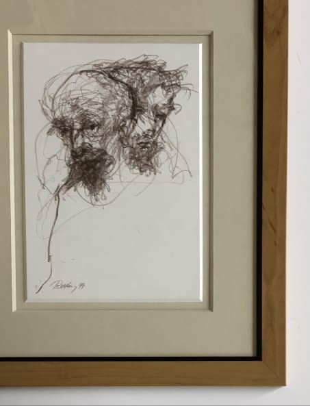 Image 1 of the artwork "Rajz/Zeichnung" by Ruttkay Sándor on art24