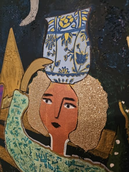 Foto 1 des Kunstwerks "The women are angels" von Ghazal Ashrafian auf art24