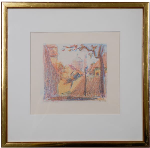 Foto 1 des Kunstwerks "Zámecké Schody Praha (dt. Schlossstiege von Prag)" von František Sembdner auf art24