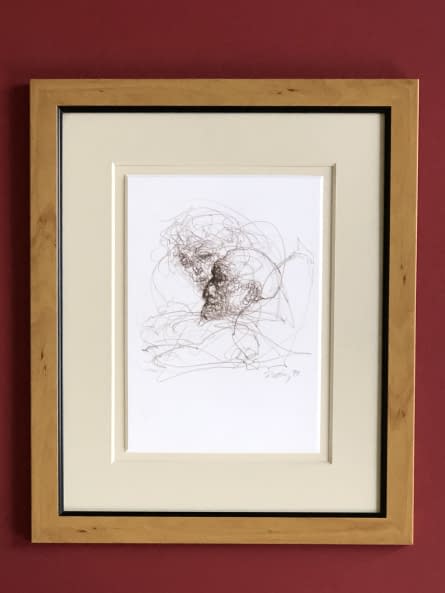 Image 1 of the artwork "Rajz/Zeichnung" by Ruttkay Sándor on art24
