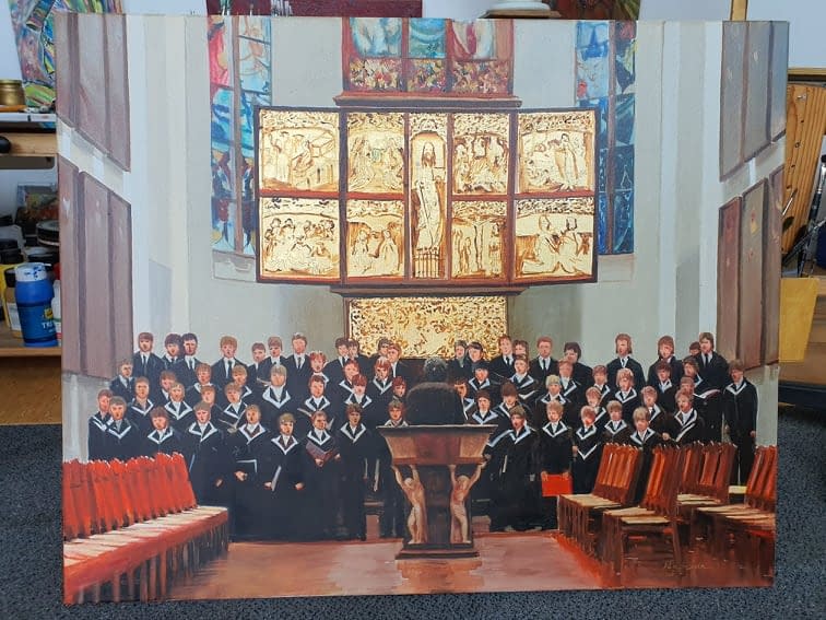 Photo 1 de l'œuvre "Thomaner Chor" par Eduard Panosian Elia sur art24