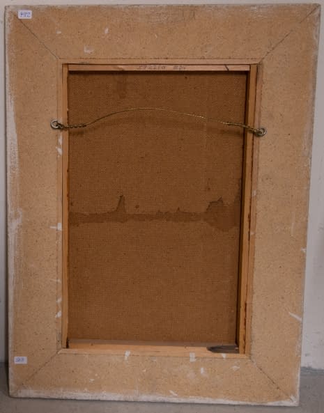 Image 1 of the artwork "Komposition auf Tapete" by Ettore Della Savina on art24