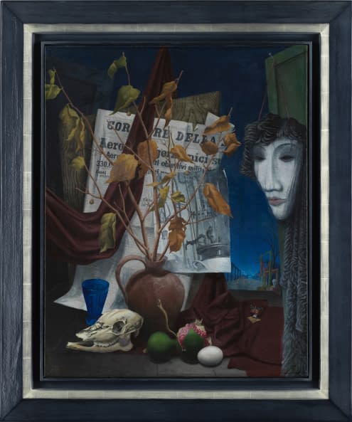 Foto 1 des Kunstwerks "Stillleben mit der Maske" von Ernst Maass auf art24