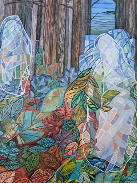Image 1 of the artwork ""Herbstgeister"" by Katarzyna Knap KNAP_ART on art24