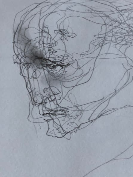 Image 1 of the artwork "Akt rajz VI/ Akt Zeichnung VI" by Ruttkay Sándor on art24