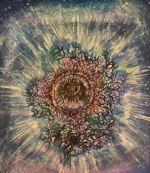 Image 1 of the artwork "Der Urknall" by SIILVA on art24