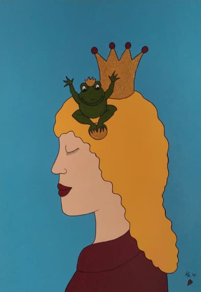 Foto 1 des Kunstwerks "Sylvia" von Karin Koppenhagen auf art24