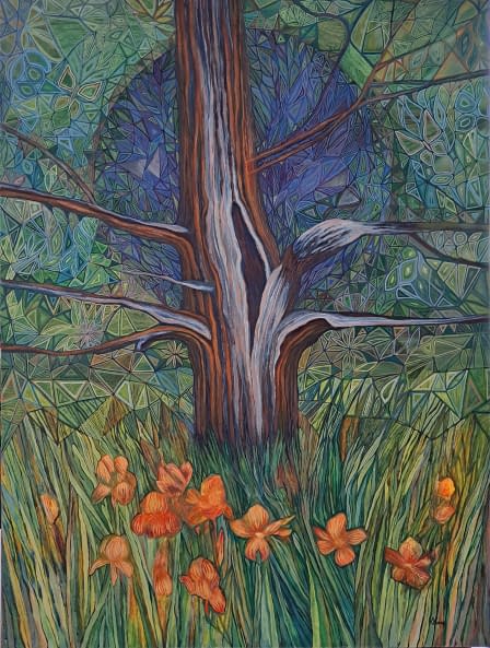 Image 1 of the artwork ""Einsam"" by Katarzyna Knap KNAP_ART on art24