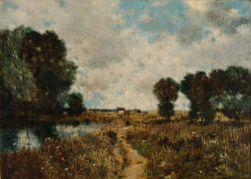 Image 1 of the artwork "Teichlandschaft" by August Speck on art24