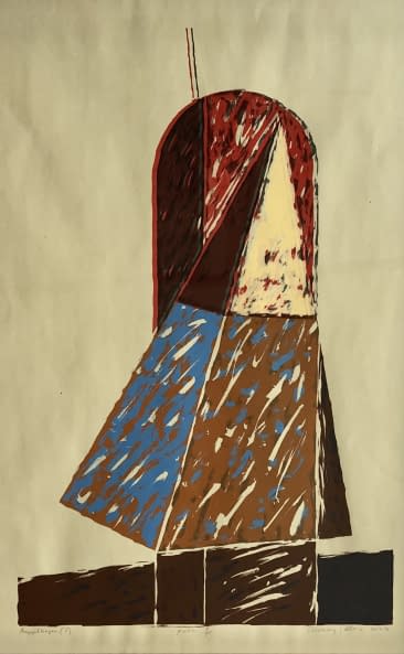 Image 1 of the artwork "Angyalkapu (S) 1/5 / Engelstor (S) 1/5" by János Aknay on art24