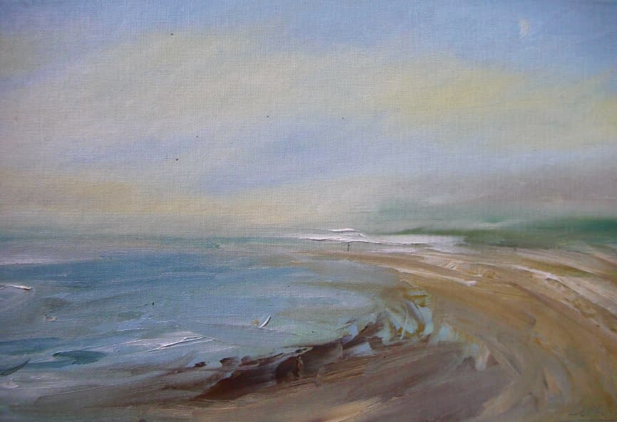 Image 1 of the artwork "Weiter Strand I DK" by Ebba Sakel on art24