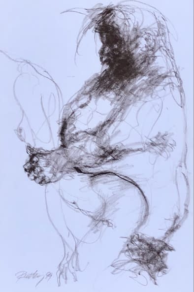 Foto 1 des Kunstwerks "Rajz VIII./Zeichnung VIII." von Ruttkay Sándor auf art24