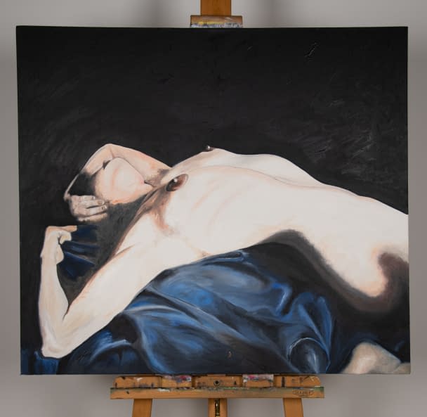 Image 1 of the artwork "Frauen Aktbild" by Christoph Bolt on art24
