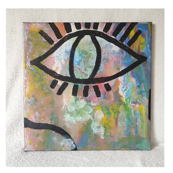 Photo 1 de l'œuvre "Broken Eye" par Elisabeth Weber sur art24