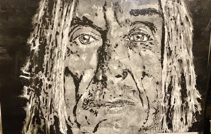 Photo 1 de l'œuvre "Iggy Pop" par Christian Baden sur art24