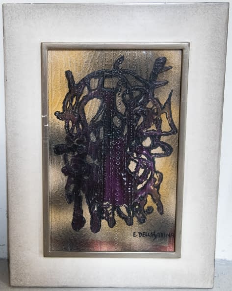 Image 1 of the artwork "Komposition auf Tapete" by Ettore Della Savina on art24