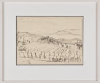 "Studie mit Rebberg und See" de Ignaz Epper sur art24