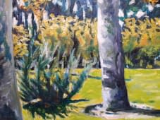 "Parc au soleil d'automne" by balivet on art24