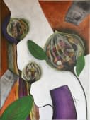 "Mosaikblumen" von Claudia Frozza auf art24