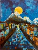 "Paysage de montagne" de MeGo sur art24